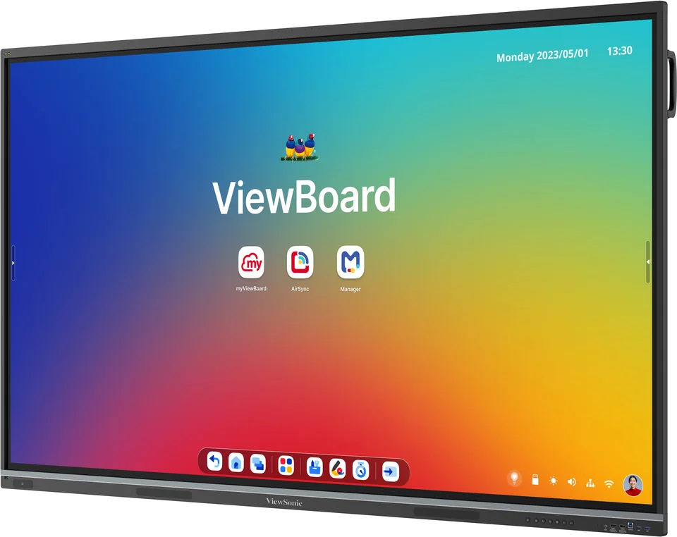 ViewSonic ViewBoard IFP8651-3C - Interaktives Touch-Display 86" - 4K UHD IPS - Android 14 EDLA - 50-Punkt Infrarot-Touch - 500 cd/m² - VESA 800x600