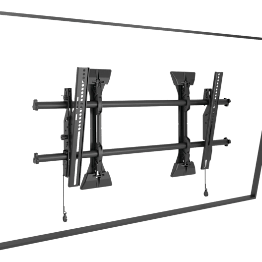 Chief LTM1U Fusion - Wandhalterung 42-86" - Landscape - neigbar +2°/-12° - max. 90,7 kg - VESA 100x100-878x500 - schwarz