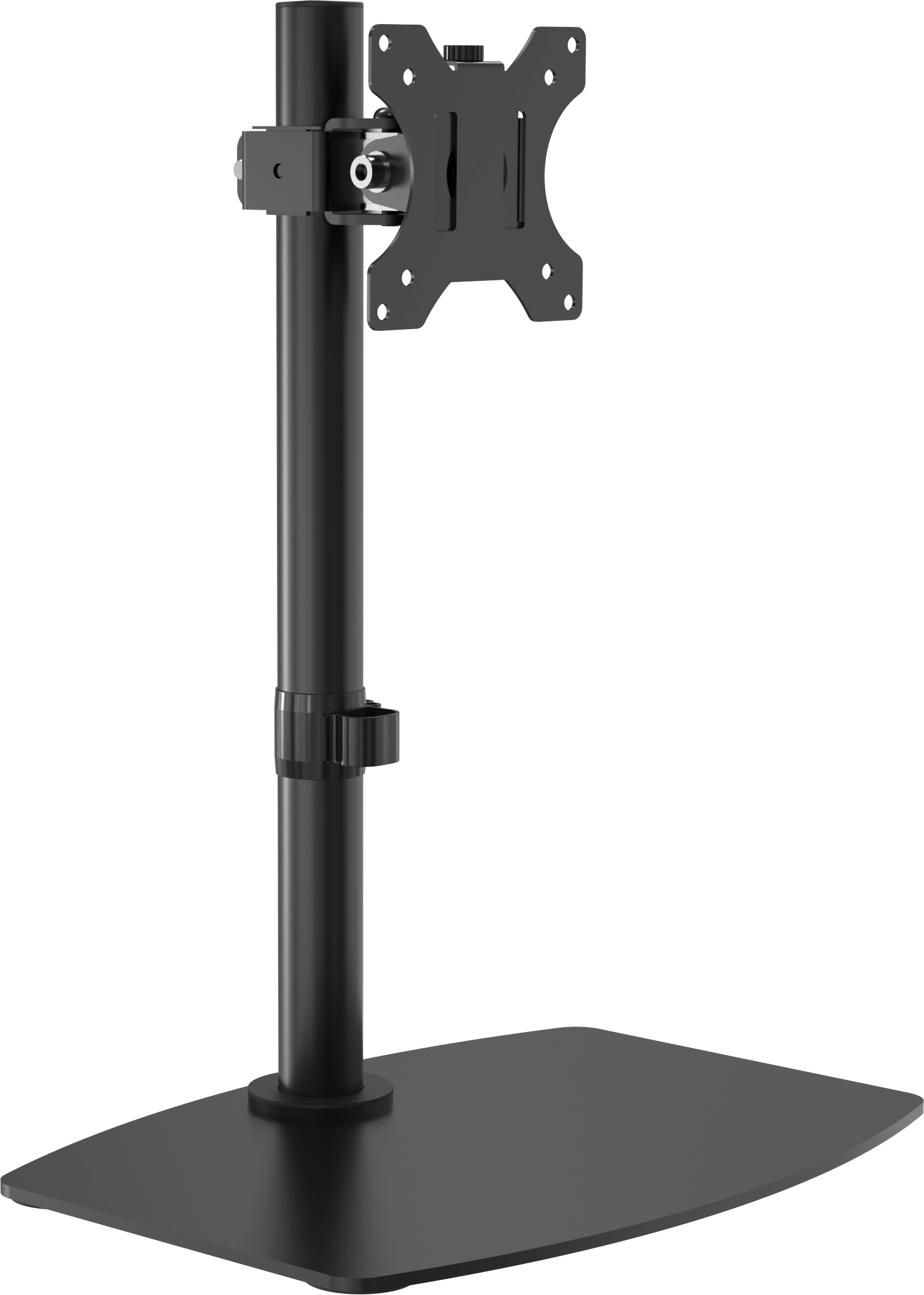 Vision VFM-DSB - Bildschirm-Schreibtischständer - 13-32" - VESA 75x75/100x100 - 8 kg - Neigen/Schwenken/Drehen - schwarz