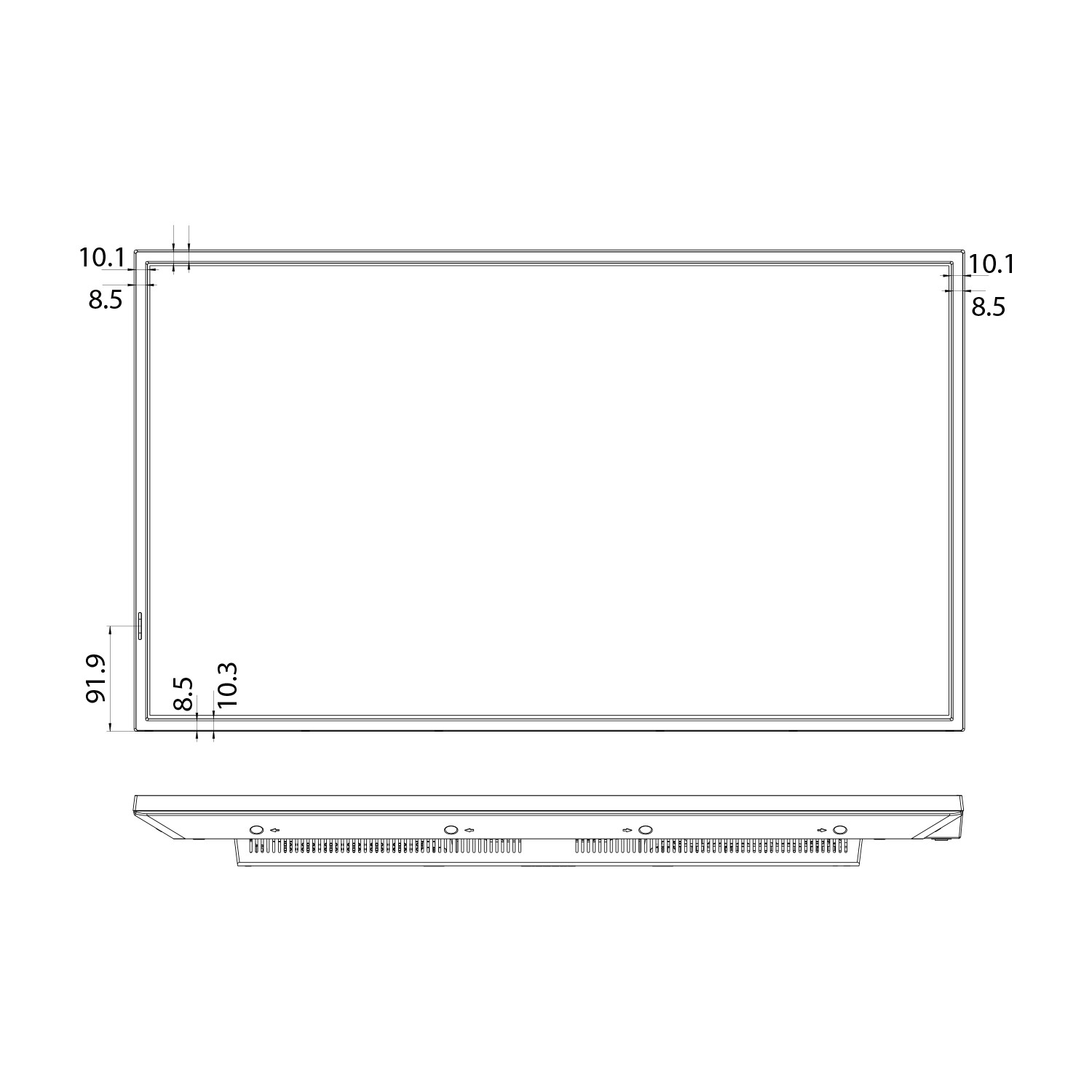 Hisense 32DM66GE - 32" Digital Signage Display - Full HD - 500 cd/m² - 24/7 - IP5X - Android 14 - VESA 200x200