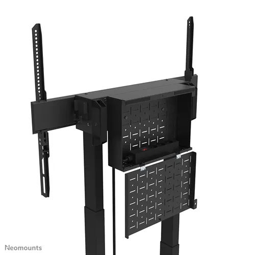 Neomounts FL55-875BL1 - TV-Trolley 55-100 Zoll - max. 110 kg - VESA 800x600 - motorisiert - abschließbar - schwarz