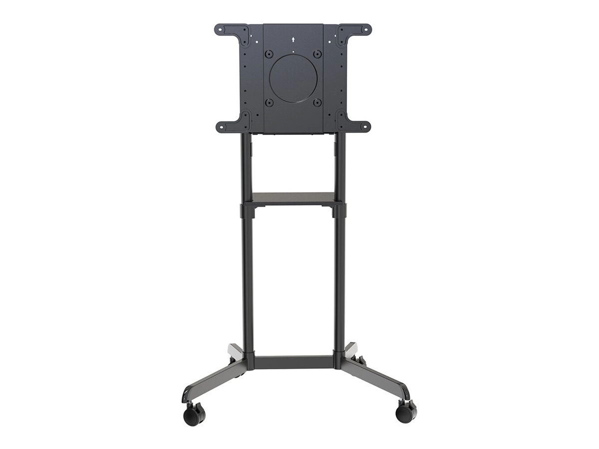 Neomounts NS-M1250BLACK - Display-Rollwagen 37-70" - 70 kg - VESA 200x200-600x400 - drehbar 90° - Schwarz