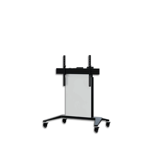 Hagor BrackIT Lift 8280 - Display Rollwagen 55-86 Zoll - neigbar, höhenverstellbar - motorisiert - Landscape - bis 85 kg - VESA 300x200-900x600 - schwarz/weiß