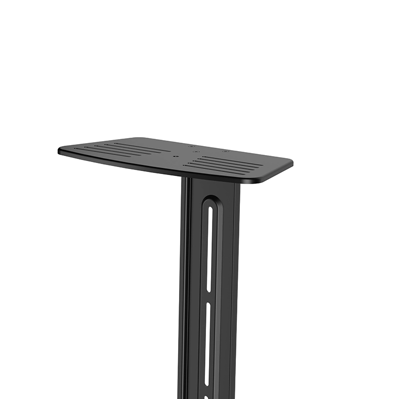 Hagor BrackIT Lift 8280 - Display Rollwagen 55-86 Zoll - neigbar, höhenverstellbar - motorisiert - Landscape - bis 85 kg - VESA 300x200-900x600 - schwarz/weiß