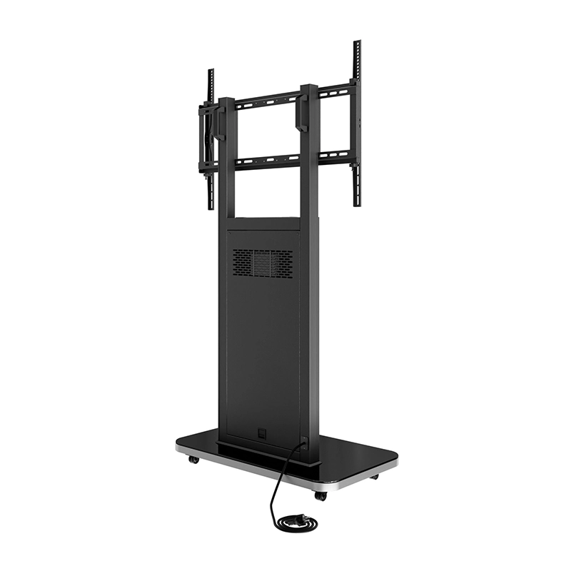 Hagor Pro-Tower M Mobiles Standsystem - Display Rollwagen 46-65" - Landscape - neigbar - höhenverstellbar - max. 80 kg - VESA 200x200-800x600 - schwarz
