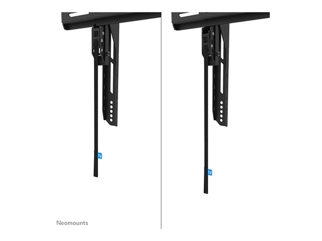 Neomounts WL35-750BL18 - Neigbare Schwerlast-Wandhalterung 55-98 Zoll - max. 125 kg - VESA 800x600 - TÜV - schwarz