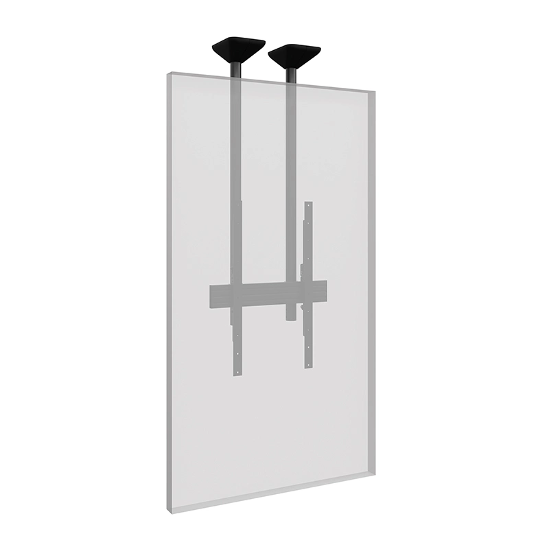 Hagor PLD Single HD 2701 - Deckenhalterung 75-100 Zoll - neigbar, höhenverstellbar - Portrait - bis 100 kg - VESA 600x900 - schwarz