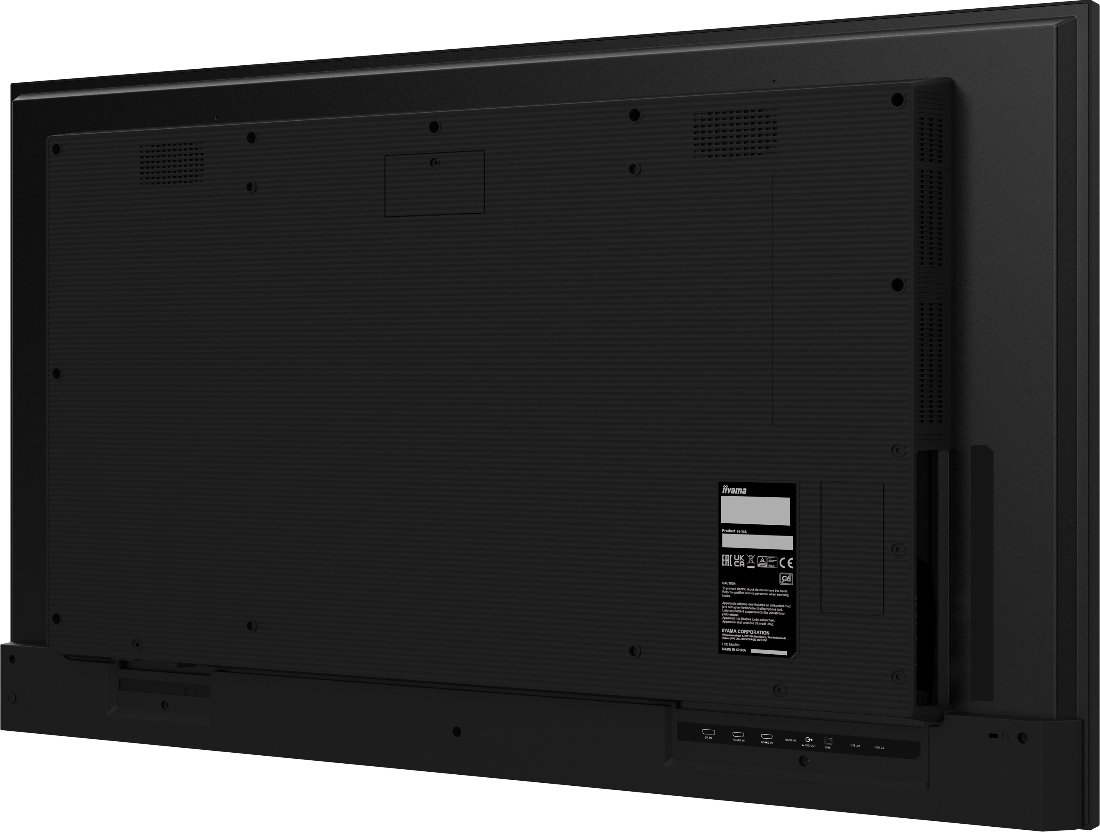 iiyama ProLite LH5065UHSB-B1AG - 50" 4K Digital Signage Display, 800 cd/m², Anti-Glare, Android 11