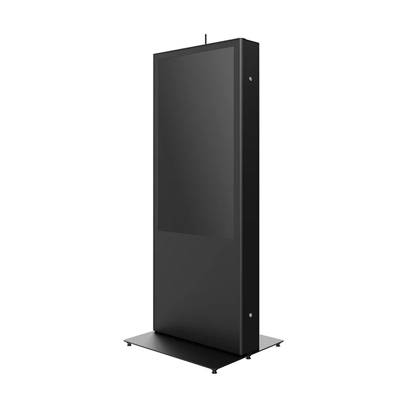 Hagor vis-it Portrait 49 - 55" Back-to-Back 1913 - Indoorstele für zwei Displays - 49 - 55" (124 - 140 cm) - Mini-PC-Fach abschließbar - aktive Lüftung - Anthrazitgrau RAL 7016