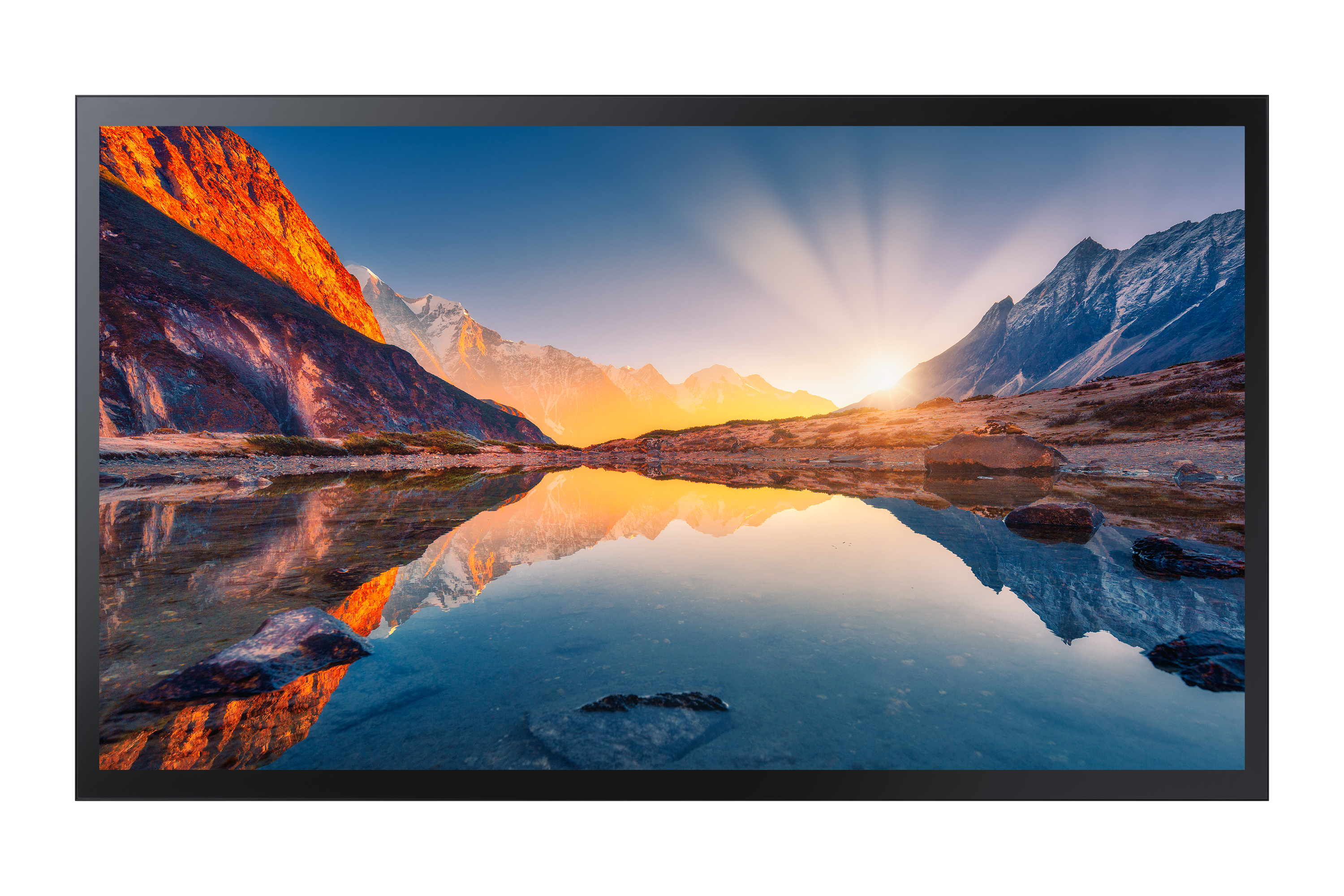 Samsung QM55B-T - 55" Interaktives Touch-Display - 4K UHD - 500 cd/m² - 24/7 - Tizen 6.5 - 10-Punkt-Touch kapazitiv - VESA 200x200 - schwarz