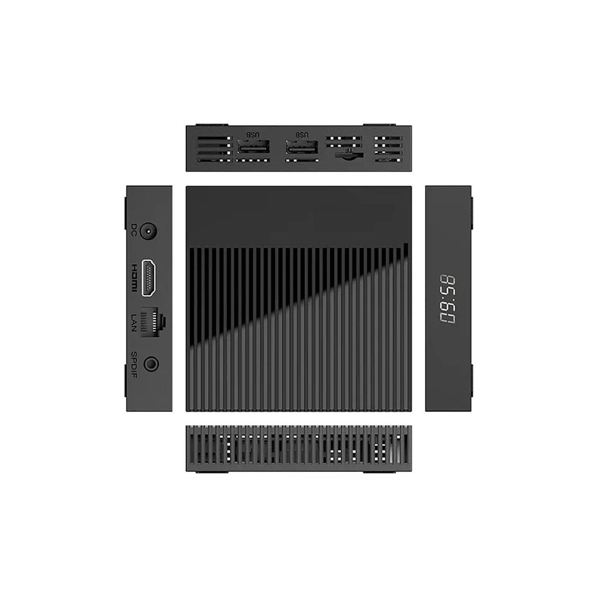SWEDX TX4 Media Player SW-TX4 - Android-11-Signage-Player - 4K 60 Hz - HDMI 2.1 - WLAN - Bluetooth 5.0