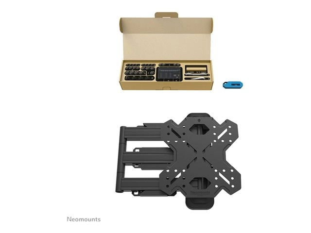 Neomounts WL40S-850BL12 - Wandhalterung 32-55" - Voll beweglich - max. 40 kg - VESA 100x100-200x200 - schwarz