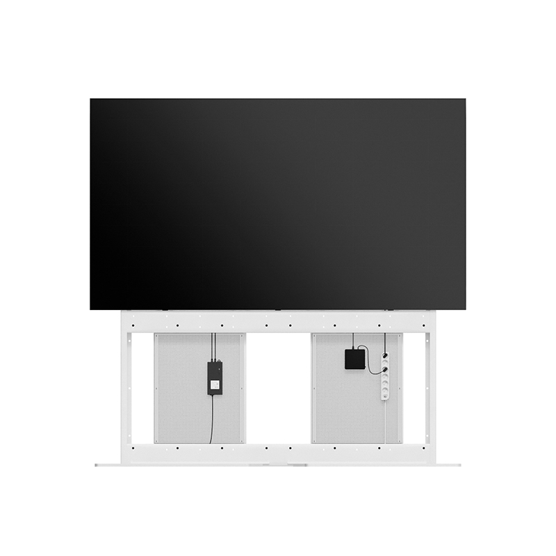 Hagor CON-Line LED BW 110" 2888 - LED-Wandsystem mit Technikkorpus für LED-All-in-One bis 110 Zoll - Weiß