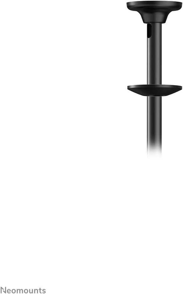 Neomounts FPMA-C340DBLACK - Doppel-Deckenhalterung 2x32-75" - max. 2x50 kg - VESA 400x400 - 360° Schwenk - H 106-156 cm - schwarz