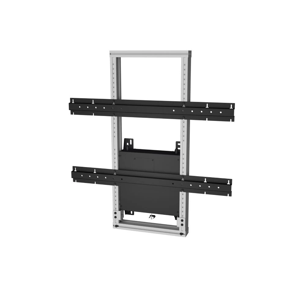 Kindermann DisplayShift² 31-43 4031000503 - manuell höhenverstellbare Wandhalterung für interaktive Displays - 31-43 kg - 55-65" - TÜV - schwarz