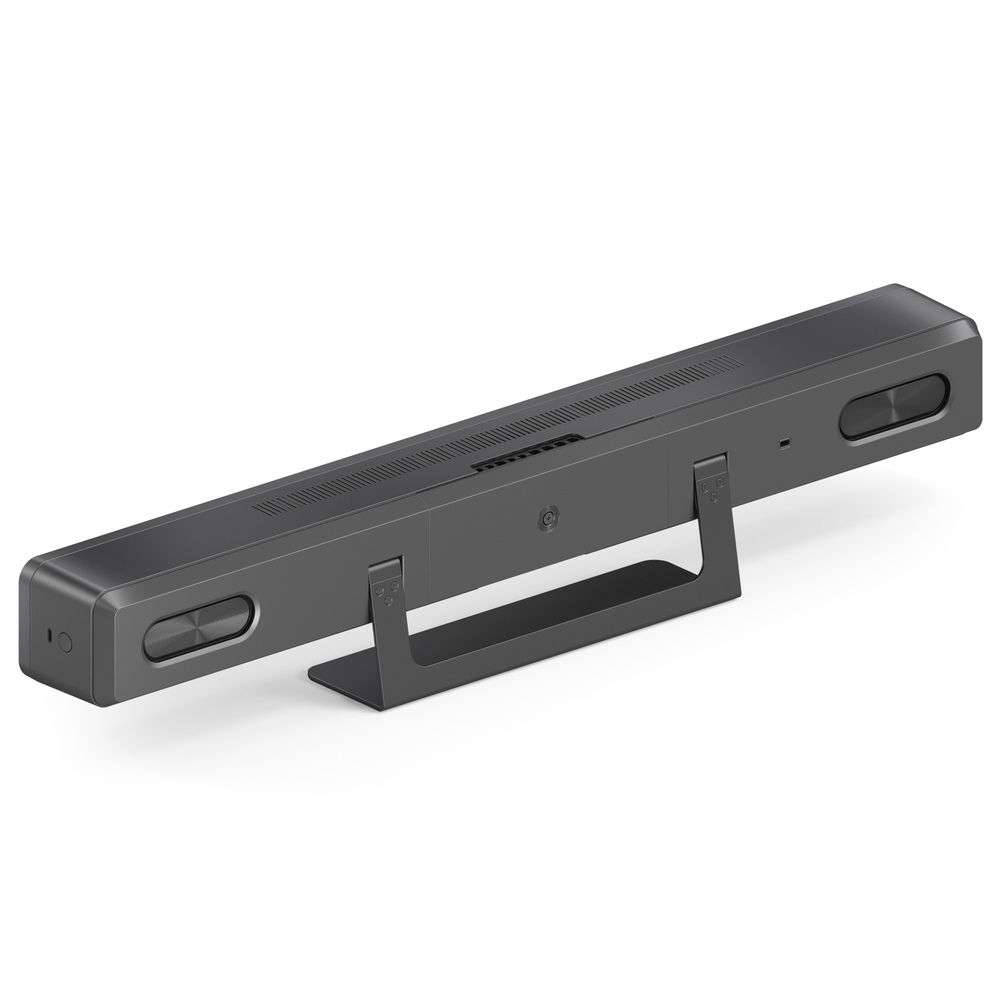 Vuelogic VL-VB300-PRO - 4K Videobar mit zwei HDMI-Ausgängen - KI-Bildführung - 8x MEMS-Mikrofonarray - 2x 8 W Stereo - BYOD-Umschalter