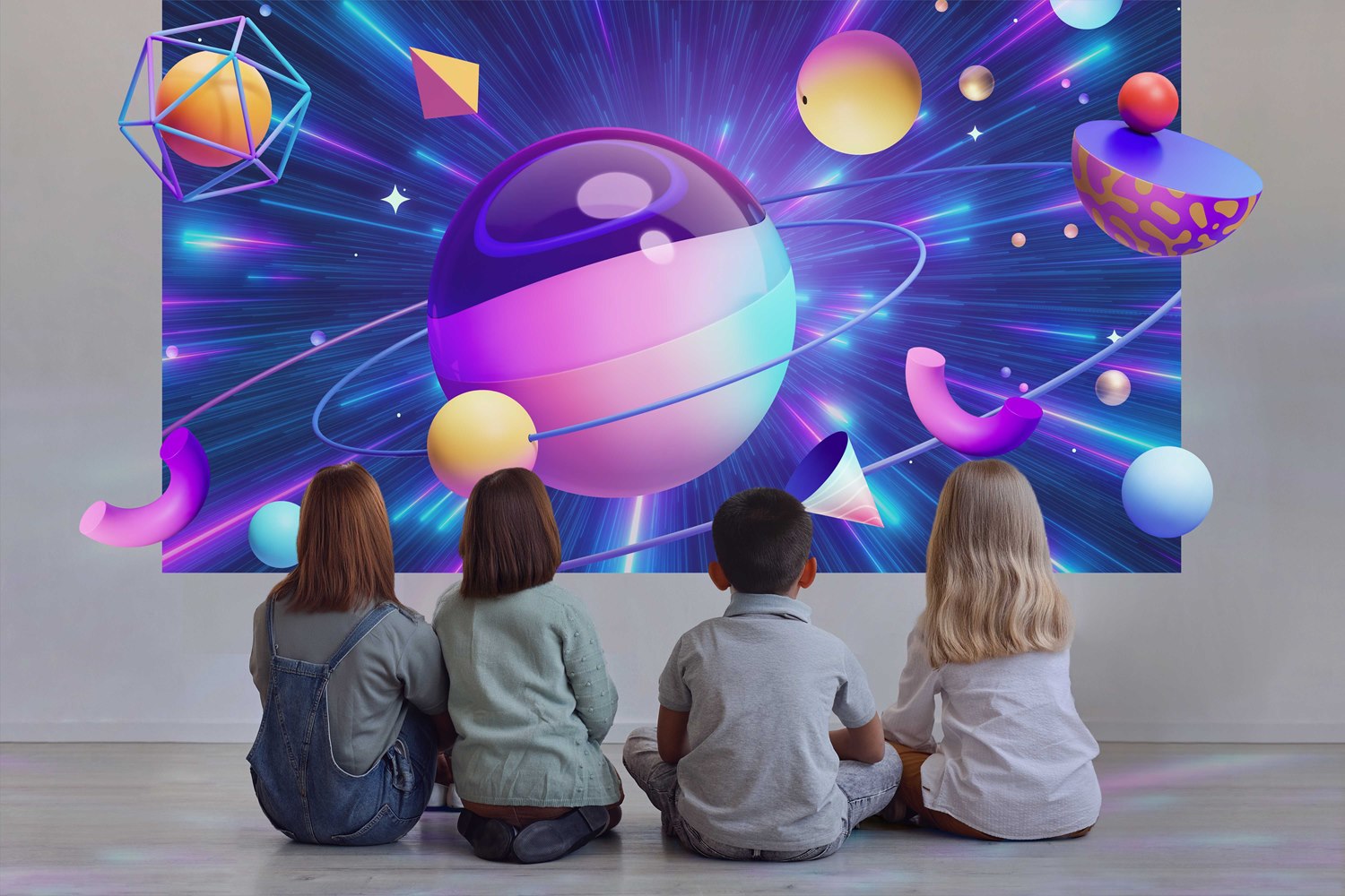 Optoma ZK450 - 4K UHD Laserprojektor, 4200 Lumen, IP6X, 30.000h, HDR, 360°, 24/7, Weiß