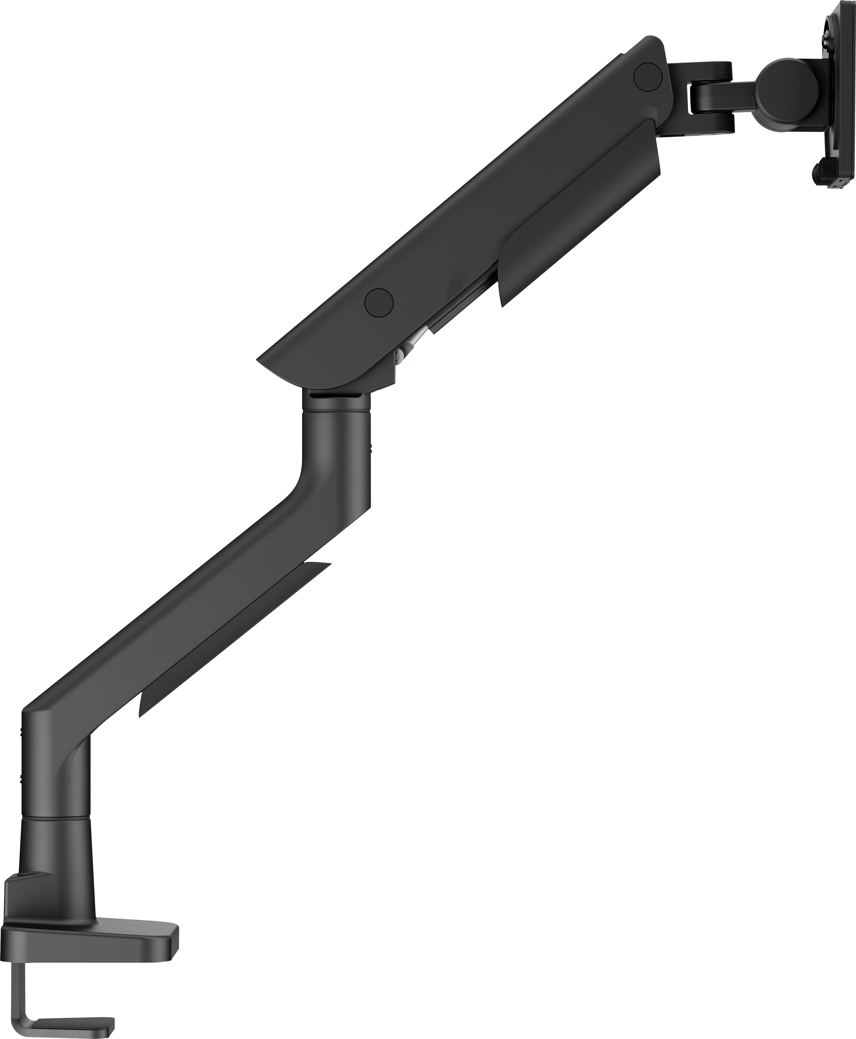 iiyama DS6001C-B1 - Gasfederarm Monitorhalterung, 17-49", bis 27kg, VESA 75x75/100x100, Schwarz