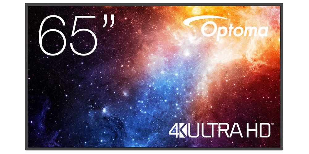 Optoma N3651K – 65" 4K Professional Display - 24/7 & Portrait-Mode