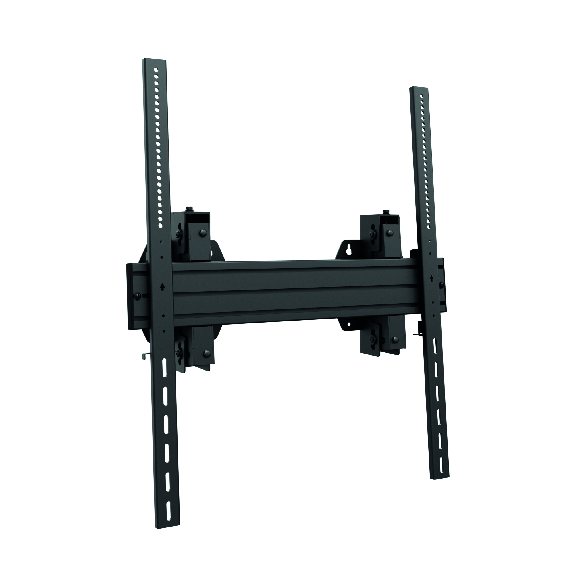 Hagor WH Synchron HD 8433 - Schwerlast-Wandhalterung 65-98" - Portrait - neigbar ±7,5° - max. 150 kg - VESA 600x800 - Schwarz