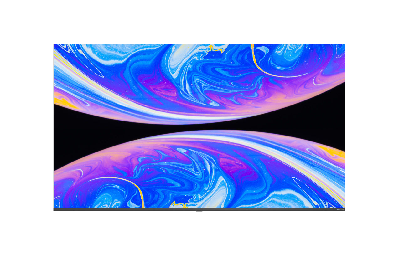 Newline STV-9824-PLUS - 98" Digital Signage Display - 4K UHD - 600 cd/m² - entspiegelt - 24/7 - Android 14 - VESA 800x400 - schwarz
