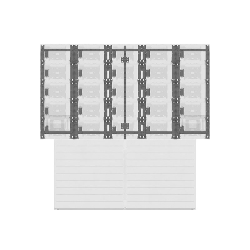 Hagor CON-Line LED BW 110" 2888 - LED-Wandsystem mit Technikkorpus für LED-All-in-One bis 110 Zoll - Weiß