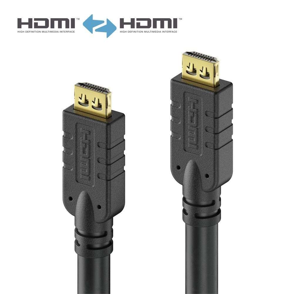 PureLink PI1000-150 - HDMI 1.4 Kabel - 15 m - 4K 30 Hz - 10,2 Gbps - schwarz