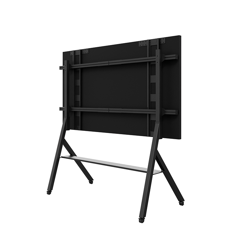HAGOR HP LED Trolley Samsung IAB 110" 5940 - mobiles Standsystem - 3 Höhen-Positionen - Rollwagen - Schwarz