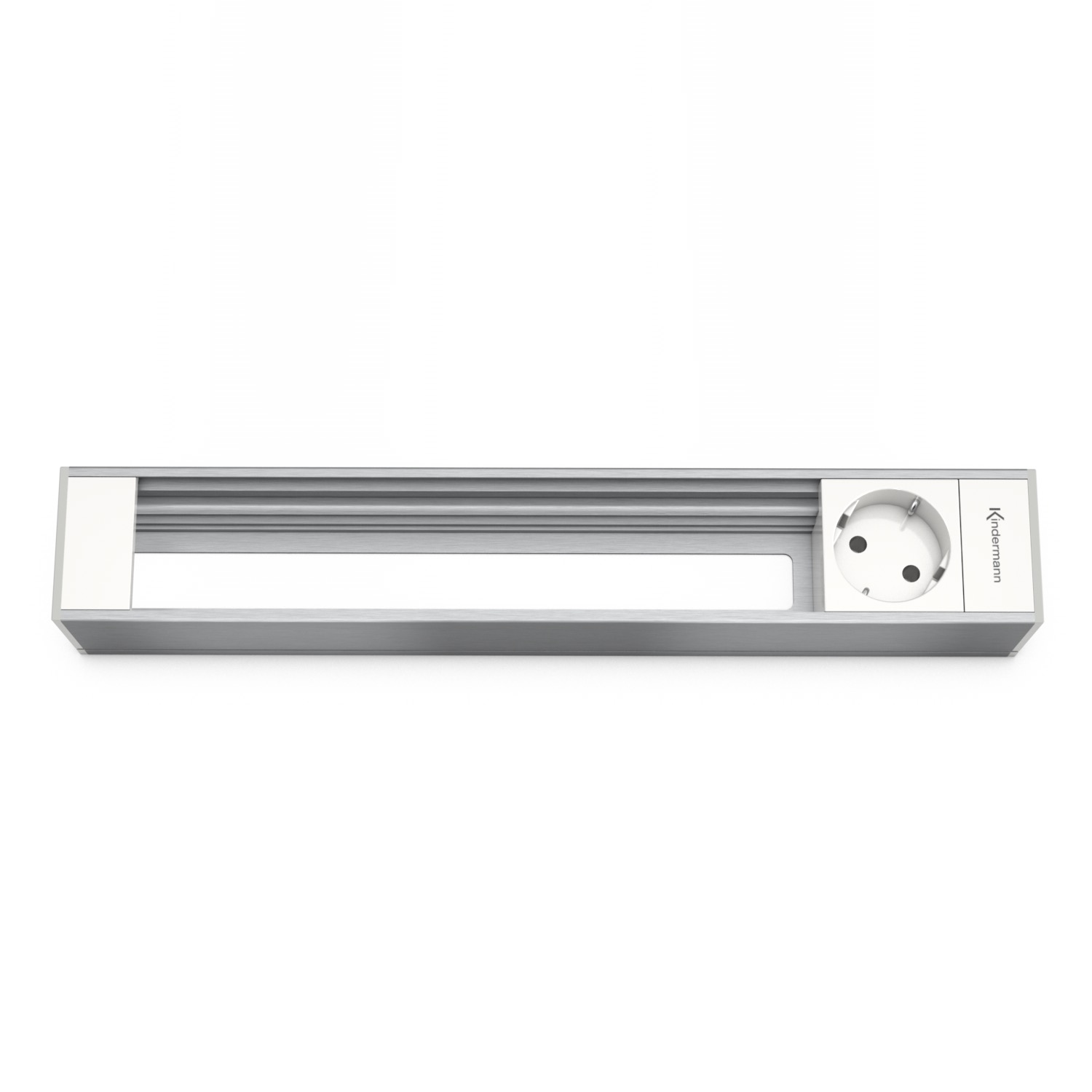Kindermann CablePort Modulträger 6-fach, 1x Strom