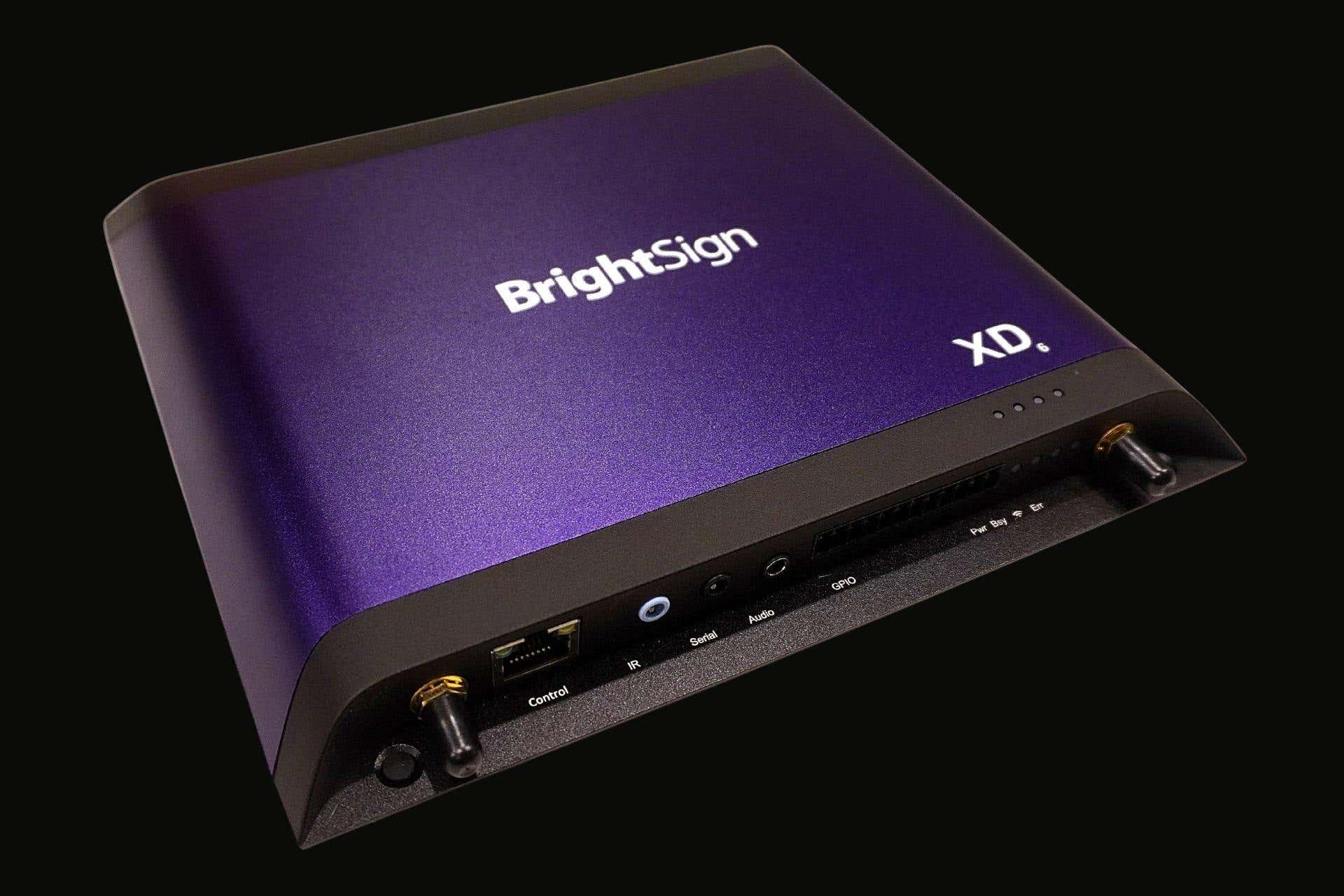 BrightSign XD236 - 4K Digital Signage Player - Dual-4K - PoE+ - BrightSignOS