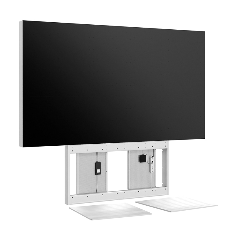Hagor CON-Line LED BW 163-165" 2891 - LED-Wandsystem mit Technikkorpus - für All-in-One-LED bis 165" - inkl. Cover-Set - weiß