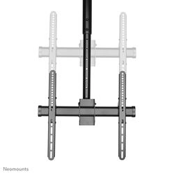 Neomounts NM-C440BLACK - Deckenhalterung 32-60" - max. 50 kg - VESA 400x400 - Schrägdecken-geeignet - 360° Schwenk - H 56-91 cm - schwarz