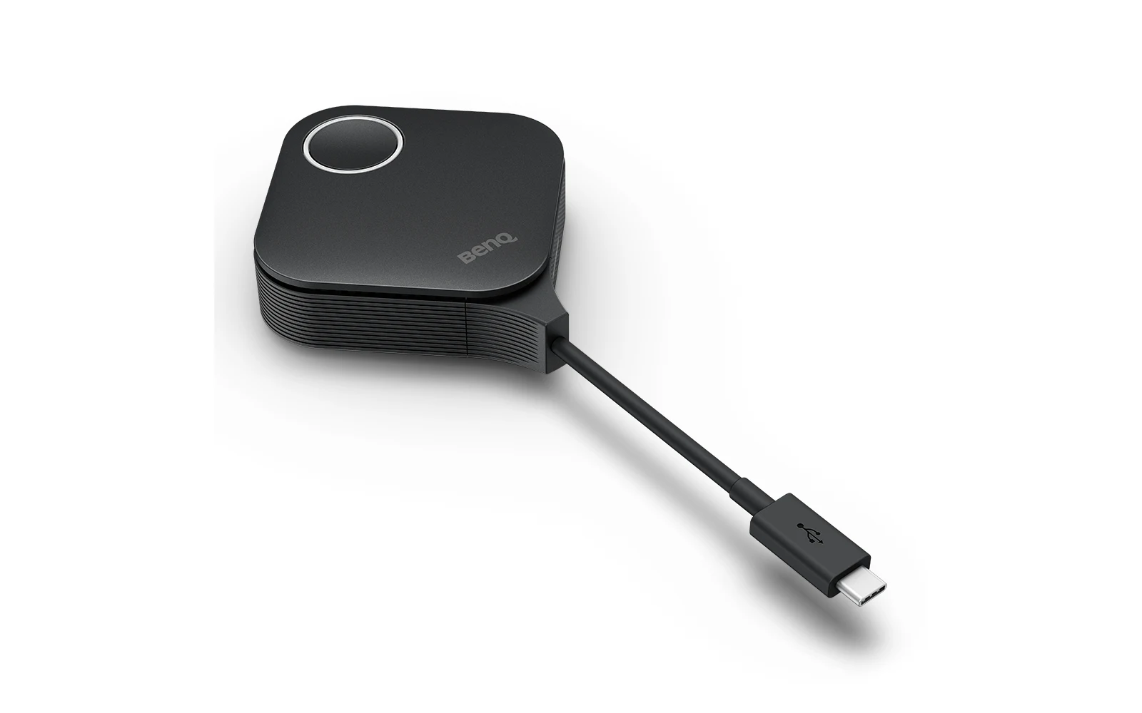 BenQ InstaShow Button Kit für WDC25 und VS25 - Zusätzlicher Sender-Button - HDMI und USB-C umsteckbar - schwarz