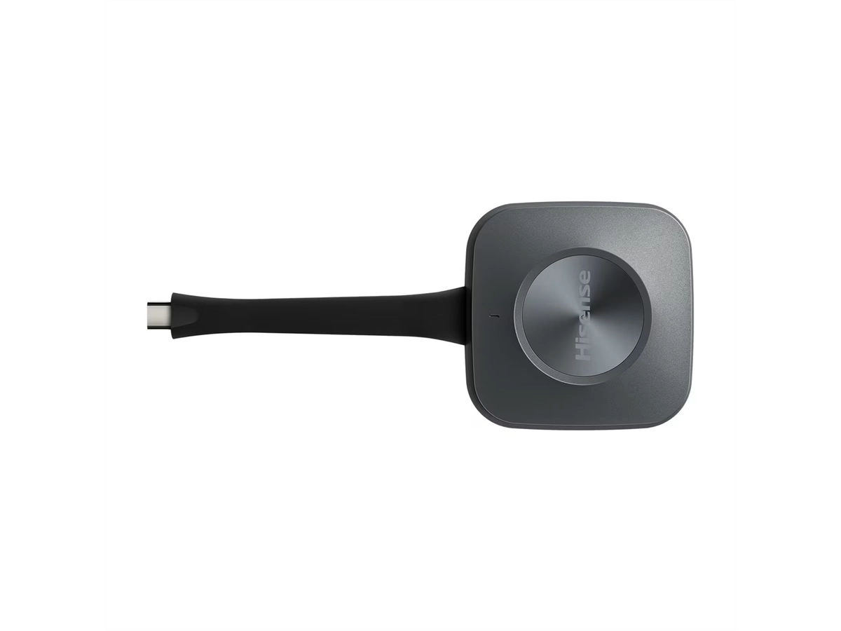 Hisense HT007E - USB-C Wireless Display Dongle - 4K UHD 30 Hz - WiFi ac - kompatibel mit WM6FE/MR6DE/MR61DE-E/HAIO - schwarz