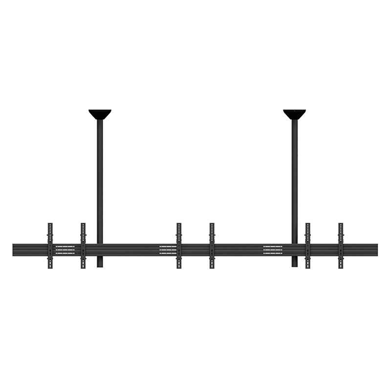 Hagor CPS Menuboard D3S 24-32" - Deckenhalterung 3 Displays Landscape - bis 40 kg je Screen - VESA 100x100-200x200 - neigbar - schwarz