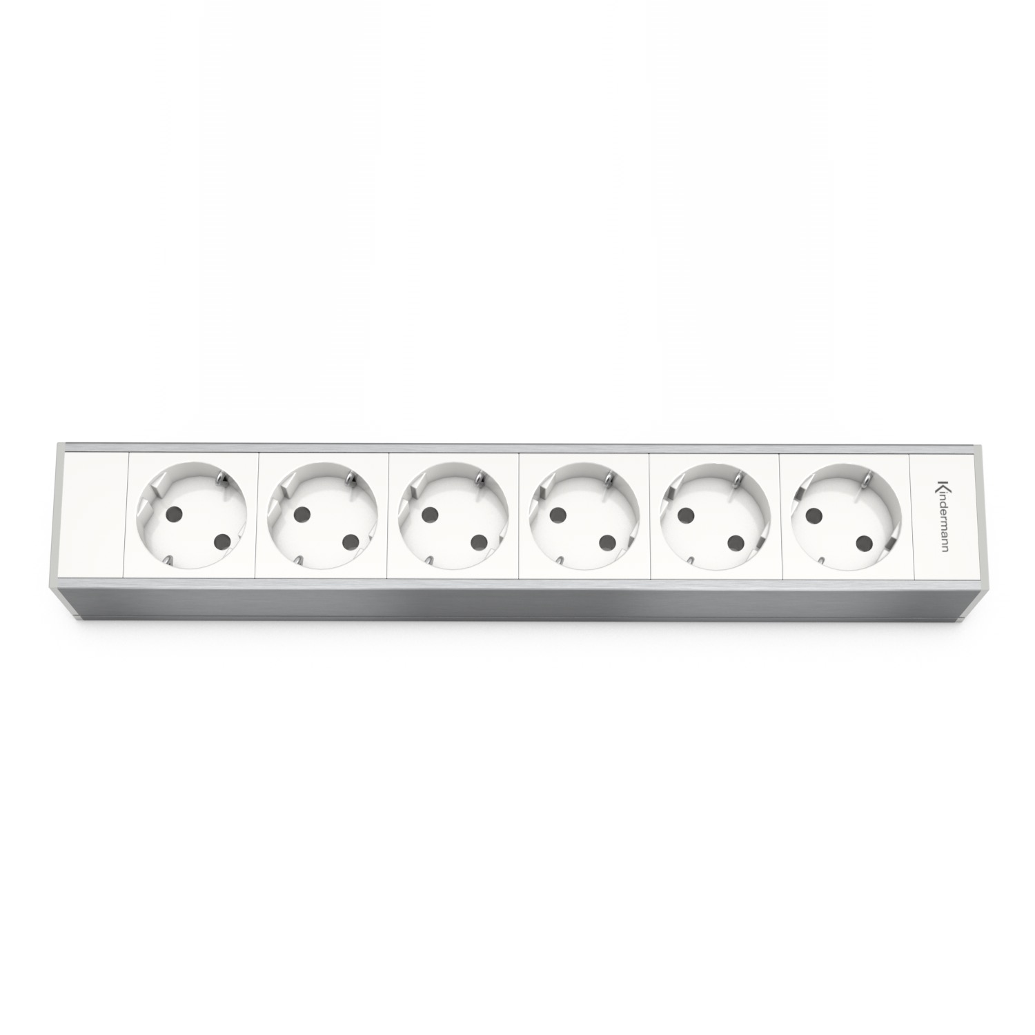 Kindermann CablePort Modulträger 6-fach, 6x Strom