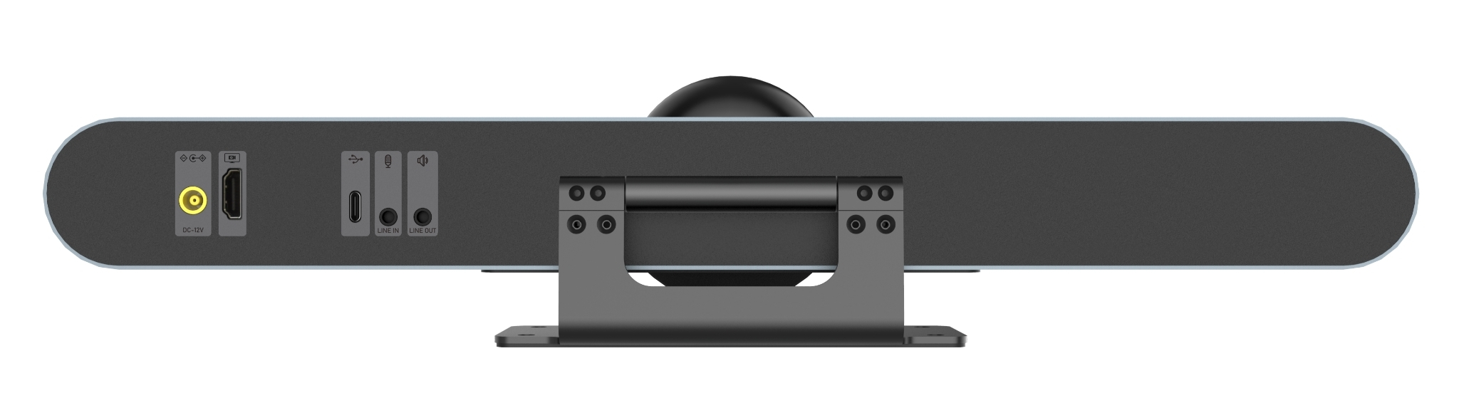 iiyama UC-BAR30-1 - All-in-One 4K Videobar mit KI-Tracking - 116° Sichtfeld - 4-Array-Mikrofon