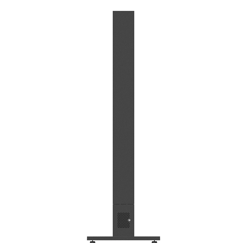 Hagor HP Kiosk 75" FS - Indoorstele 75" Portrait - abschliessbar mit Mini-PC-Fach - Anthrazitgrau