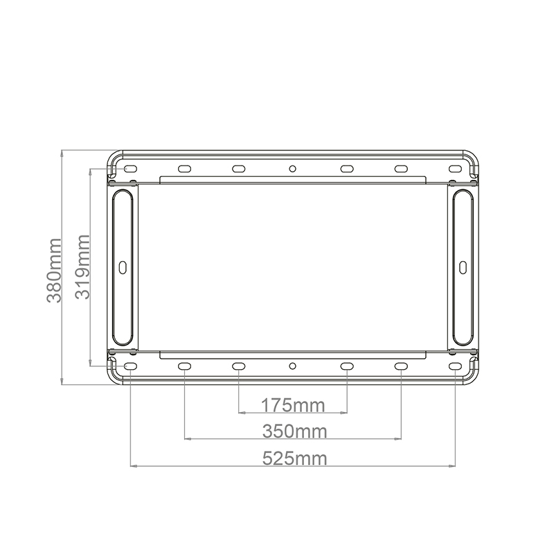 Hagor BrackIT XL HD II - Wandhalterung für 55-75" 8437 - 80 kg, schwenkbar