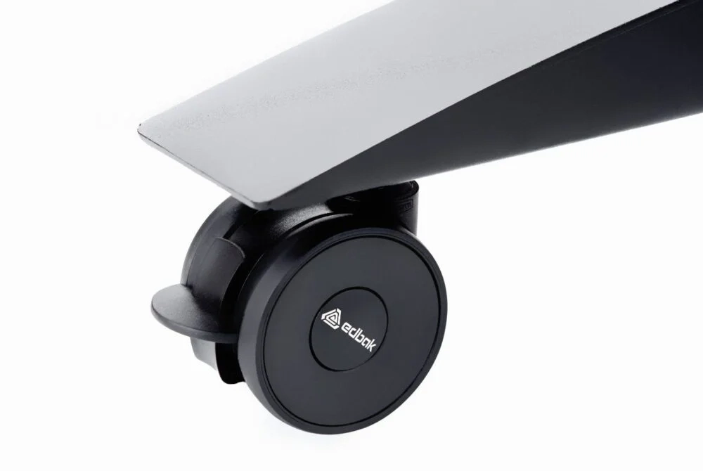 EDBAK TRV200 - Videokonferenz-Rollwagen 75-86" - manuell höhenverstellbar - neigbar - Videokonferenzablage - max. 120 kg - VESA max. 900x600 - schwarz