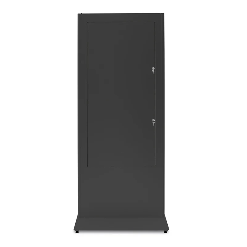 Hagor vis-it Bundle iiyama ProLite LH5566UHSB-B1AG - Indoorstele Portrait 55 Zoll - 4K UHD - 800 cd/m² - 24/7 - Mini-PC-Fach abschließbar - RAL 7016