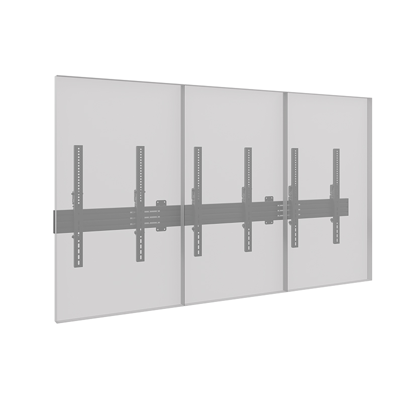 Hagor CPS MENUBOARD W3P - Wandhalterung - 3x46-65 Zoll, VESA 400x600mm, bis max. 150kg, Schwarz