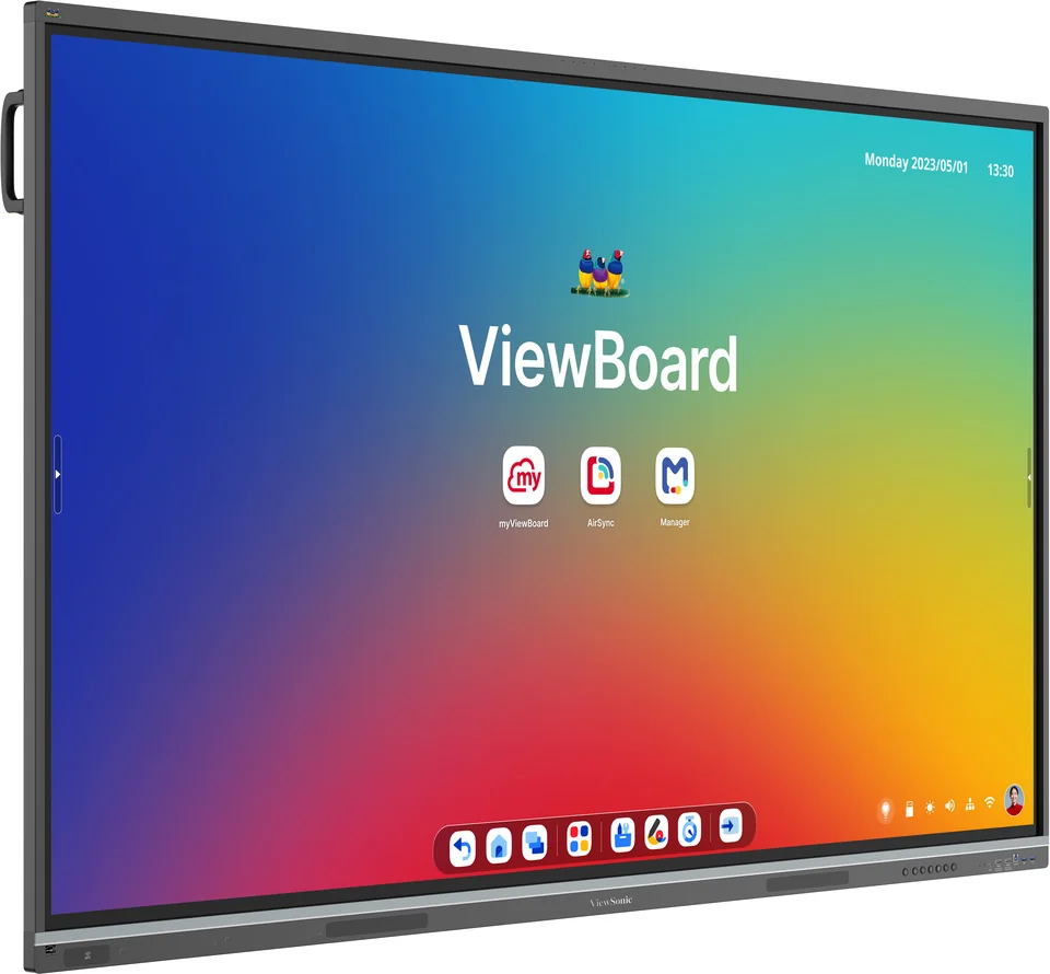 ViewSonic ViewBoard IFP8651-3C - Interaktives Touch-Display 86" - 4K UHD IPS - Android 14 EDLA - 50-Punkt Infrarot-Touch - 500 cd/m² - VESA 800x600