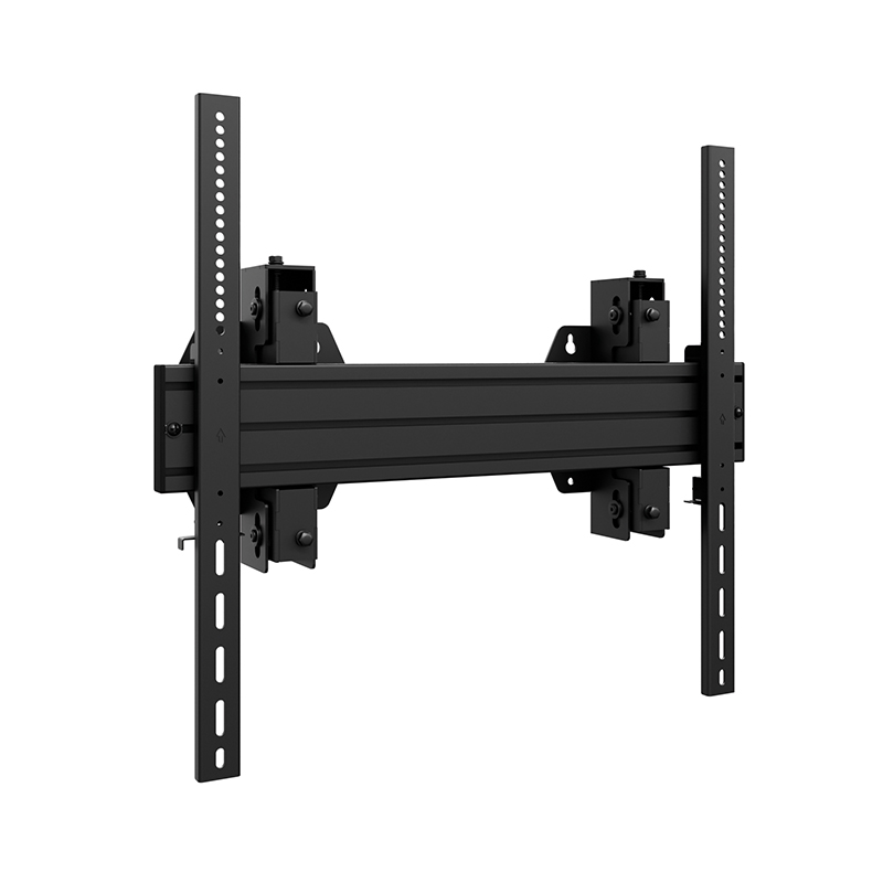 Hagor WH Synchron HD 8432 - Schwerlast-Wandhalterung 55-75" - Landscape - neigbar ±7,5° - max. 150 kg - VESA 600x600 - Schwarz