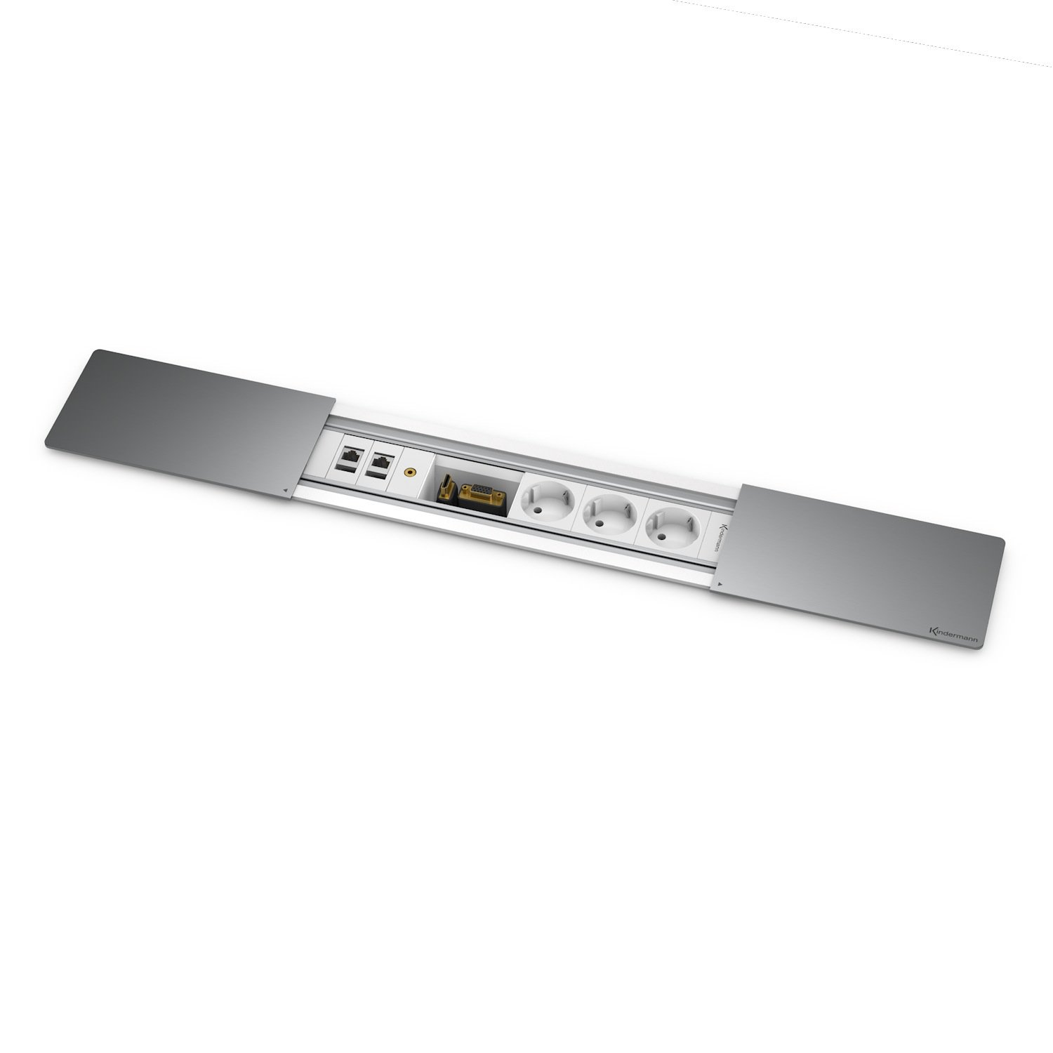 Kindermann CablePort frame slide, 6-fach