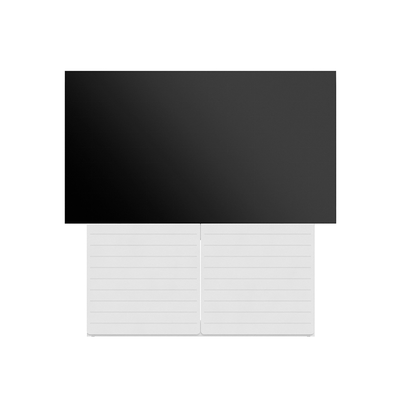 Hagor CON-Line LED BW 110" 2888 - LED-Wandsystem mit Technikkorpus für LED-All-in-One bis 110 Zoll - Weiß