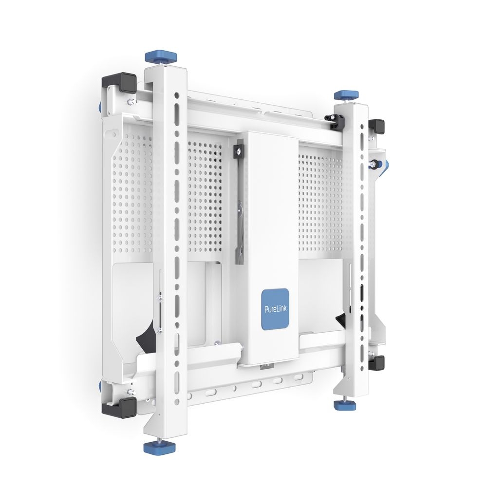 Vuelogic VL-WM-NT400W - Multi-Control No-Touch Pop-Out-Wandhalterung motorisiert 46-75" - max. 40 kg - VESA 200x100-600x400 - weiß