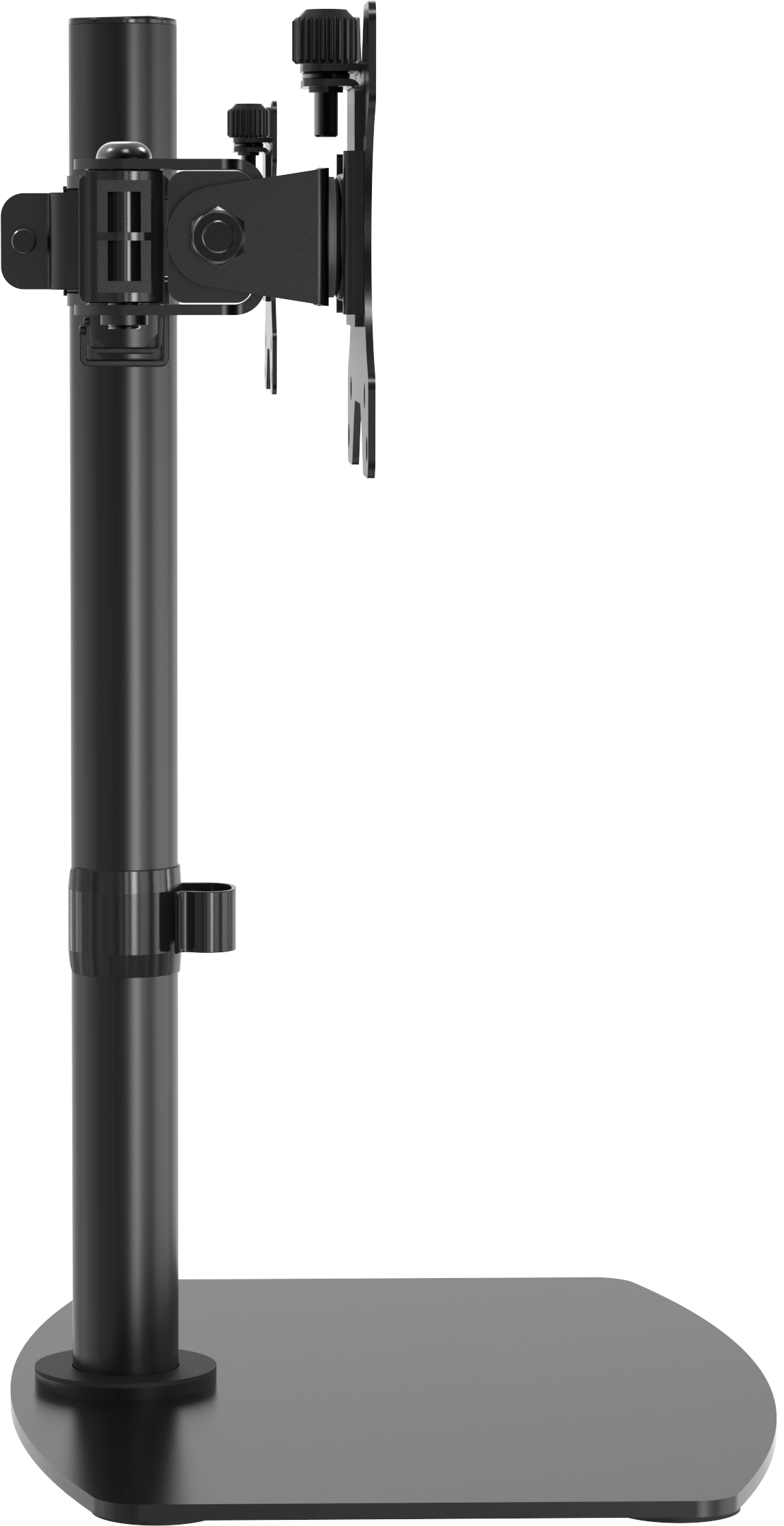 Vision VFM-DSDB - Doppel-Bildschirm-Schreibtischständer - 2× 13-32" - VESA 75x75/100x100 - 2× 8 kg - Doppelschwenkarm - schwarz