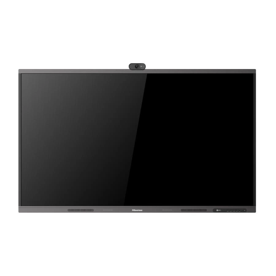 Hisense 65WM6FE - Interaktives Touch-Display 65" - 4K UHD - 400 cd/m² - 55-Punkt-Touch - Android 13 EDLA - 4K-Kamera + Wandhalterung inklusive - Dolby Atmos - VESA 600x400 - schwarz