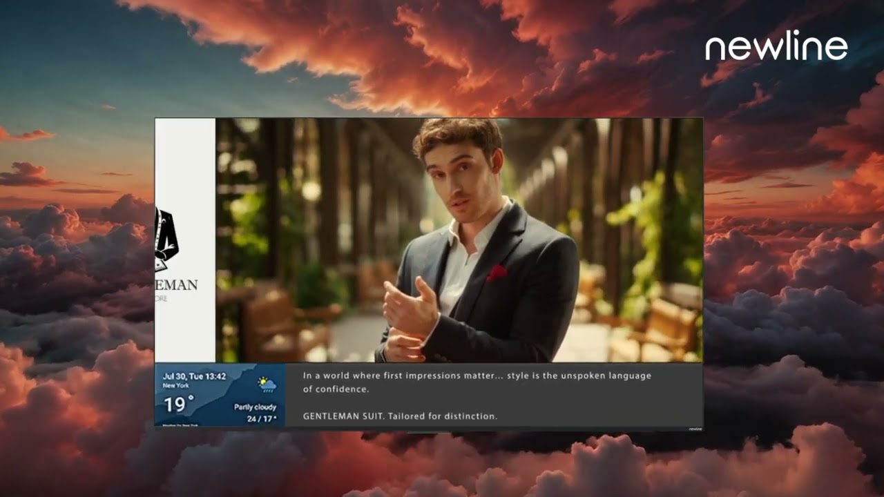 Newline STV+ 115 | Mehr Display für Ihre Werbung